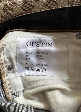 Джинсы селдеж gustin 1968 raw selvedge denim jeans6 фото