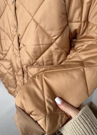 Жіноча демісезонна куртка курточка на весну осінь з кишенями на кнопках3 фото