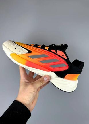 Мужские кроссовки адидас оранжевые adidas ozelia orange3 фото