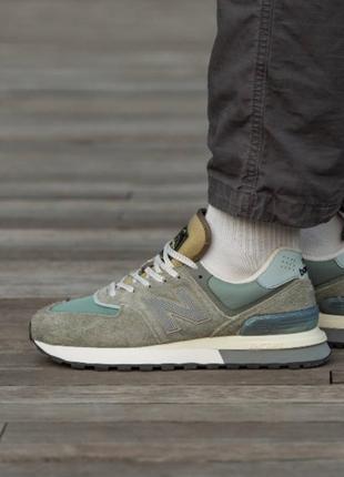 Кроссовки new balance 574 legacy x 
stone island