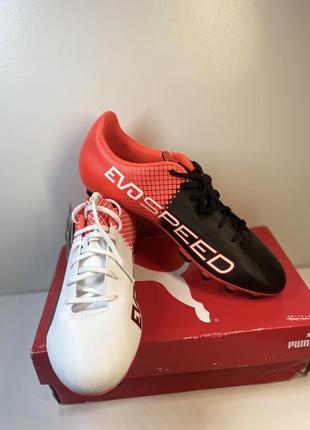 Новые! оригинальные бутсы puma evospeed(s) 44.5 размер 29 см1 фото