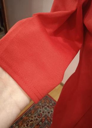 Червона сукня футляр3 фото