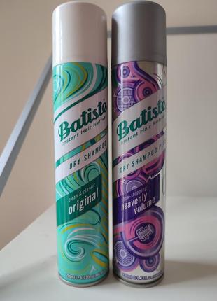 Batiste dry shampoo heavenly volume и clean and classic original