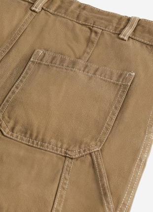 Джинсы брюки из хлопковой саржи h&amp;m5 фото