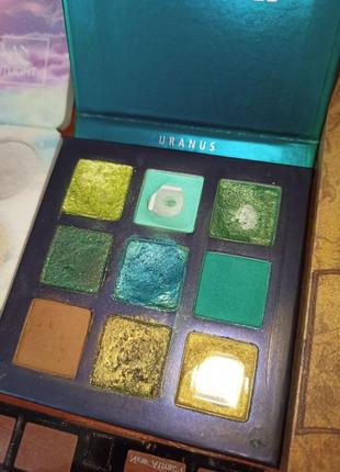 Набор косметики / лот / тени + пудра + хайлайтер / beauty glazed, ucanbe, catrice, meis, lcf