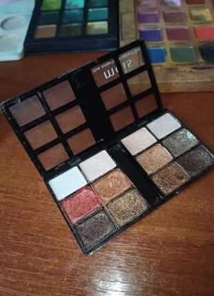 Набор косметики / лот / тени + пудра + хайлайтер / beauty glazed, ucanbe, catrice, meis, lcf