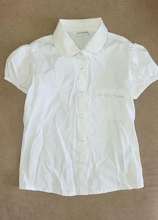 Рубашка блуза школьная для девочки1 фото