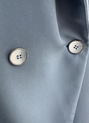 Платье - пиджак голубая бренда familyfabric5 фото