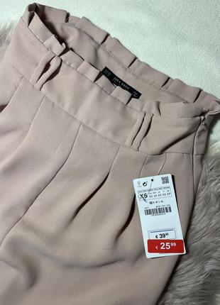 Женские брюки zara basic1 фото