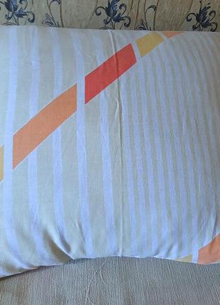 Наволочка на подушку из натуральной ткани4 фото