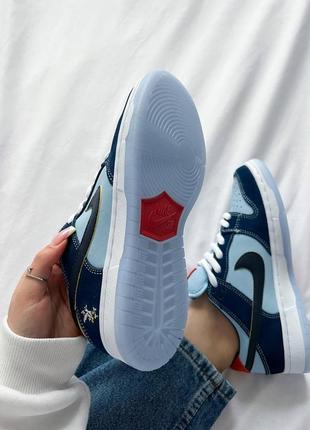 Кросівки why so sad? x nike sb dunk low pro 'coastal blue'10 фото