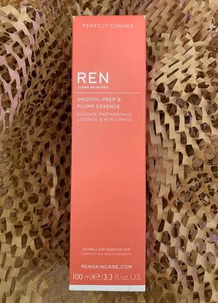 Эссенция для лица ren perfect canvas smooth, prep &amp; plump essence