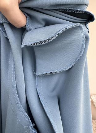 Платье - пиджак голубая бренда familyfabric8 фото