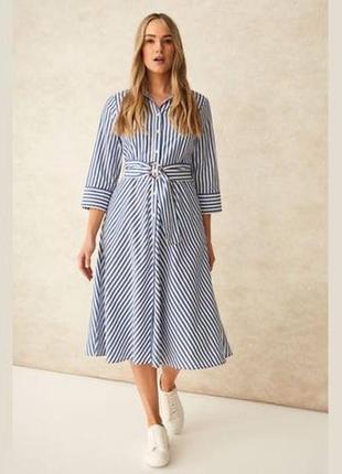 Стильна сукня f&f в полоску