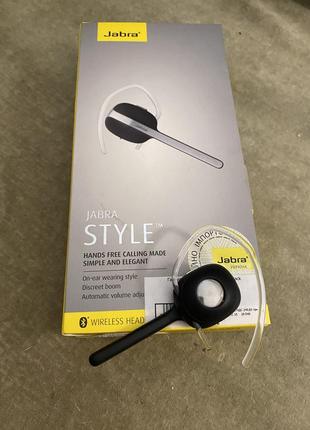 Беспроводная гарнитура  jabra  style3 фото