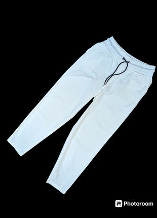 Новые женские котоновые белые брюки турция