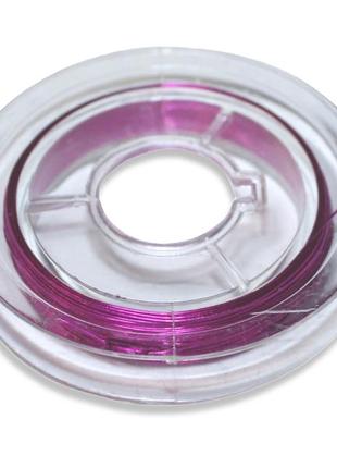 Дріт для рукоділля малиновий 10м/0.30мм