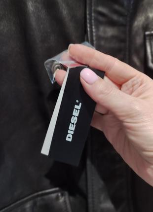 Куртка diesel кожа ягненка 9