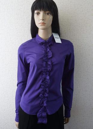 Блуза cacharel (франция), фиолетового цвета.