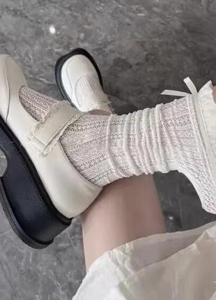 Гольфы черные в стиле лолита6 фото