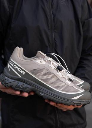 Кросівки salomon s lab xt-6 ft beige black8 фото