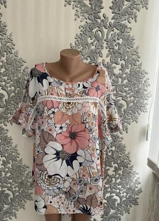 Блузка блуза лляна сорочка льон из льна модна стильна класна7 фото