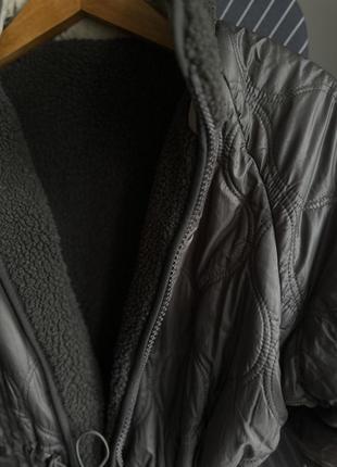 Длинная теплая куртка от зара9 фото