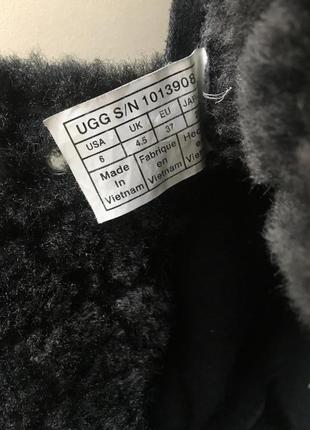 Зимние кожаные кеды ботинки полусапожки  ugg starlyn 100% оригинал! цигейка9 фото