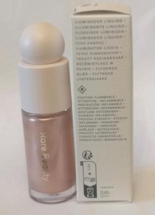 Жидкий хайлайтер rare beauty positive light liquid luminizer у відтінку mesmerize,  15 мл7 фото