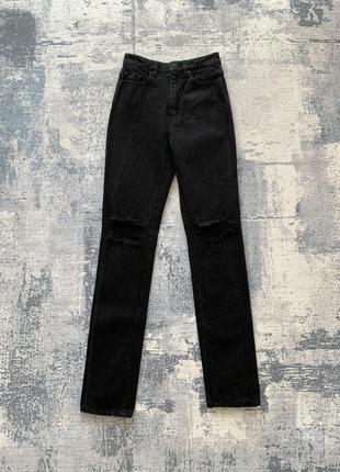 Черные зауженные штаны брюки джоггеры чиносы джинсы alexander wang