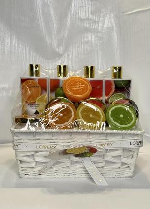 Подарочный набор для ванны от lovery с ароматами цитрусовых6 фото