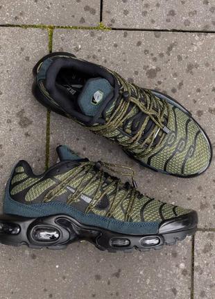 Nike air max plus tn khaki black3 фото