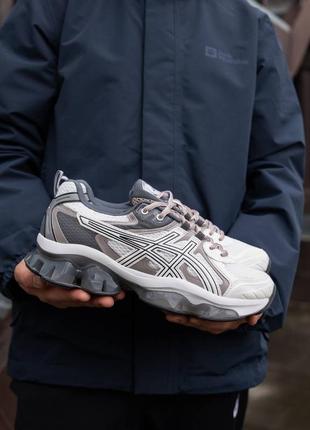 Asics gel-quantum kinetic white beige black