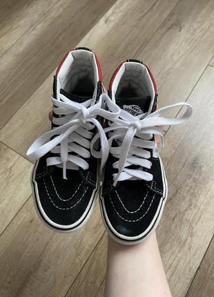 Кеды кроссовки детские ванс венс vans оригинал6 фото