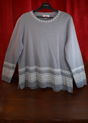 Новый женский свитер увеличенного размера1 фото