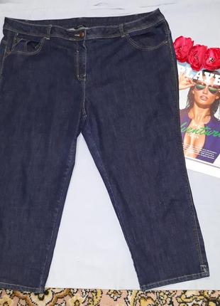 Шорты женские джинсовые размер 54-56 / 22 стрейчевые  бриджи5 фото