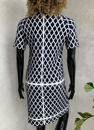 Трикотажное стрейч платье миди французского бренда3 фото