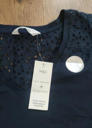 Ночнушка с котона marks & spencer7 фото