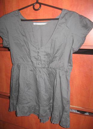 Блуза-сіра туніка