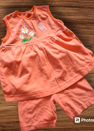 Літній костюм для дівчинки george