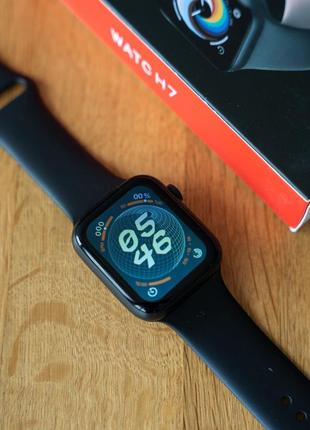 Смарт часы smart watch i 7 pro max/фитнес трекер/украинский язык1 фото