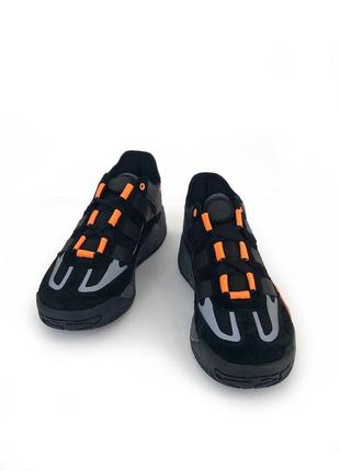 Кросівки adidas niteball orange/black2 фото