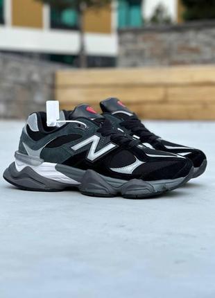 New balance 9060 black white grey4 фото