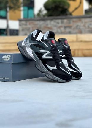 New balance 9060 black white grey5 фото