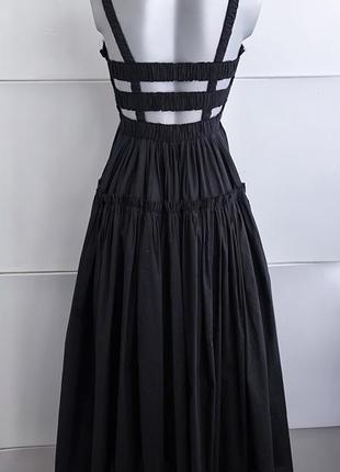 Сукня міді  asos чорного кольору5 фото