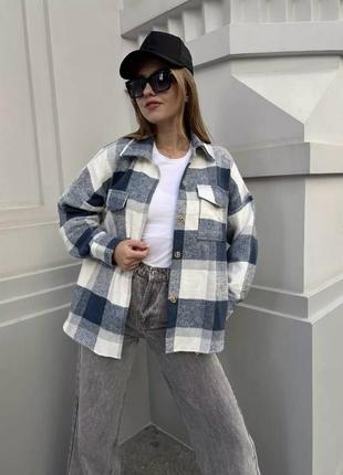 Качественная кашемировая рубашка в клетку👍🤎 рубашка в клетку