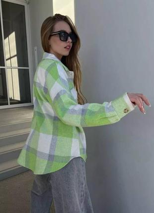 Качественная кашемировая рубашка в клетку👍🤎 рубашка в клетку