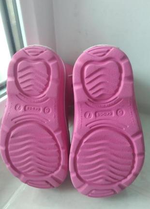 Гумові чобітки крокси бренду crocs croslite uk 6-7 eur 23-248 фото