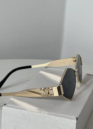 Женские солнцезащитные очки селин3 фото
