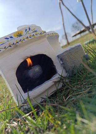 Украинская печь. подсвечник. набор. крупнокодный набор.